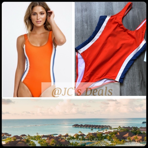 RVCA Other - 🔥 RVCA womens July color block one piece swimsuit 🔥
